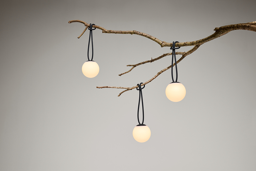 Bolleke Mini La Surprise Lampe bežične antracitne 12 kom.