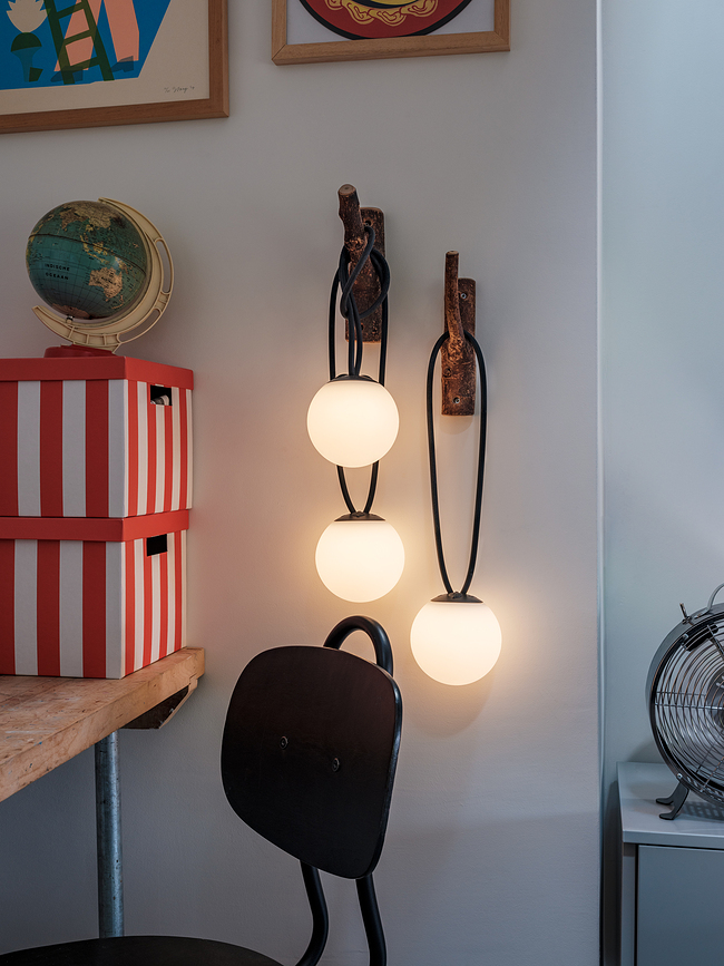 Bolleke Mini La Surprise Lampe bežične antracitne 12 kom.