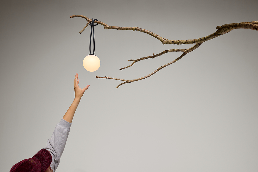 Bolleke Mini La Surprise Lampe bežične antracitne 12 kom.