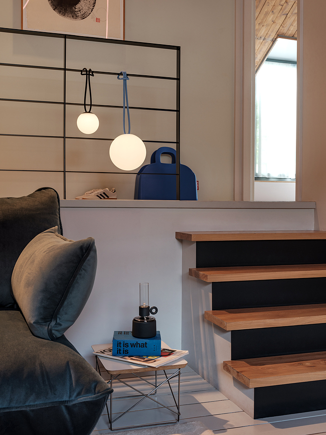 Bolleke Mini La Surprise Lampe bežične antracitne 12 kom.