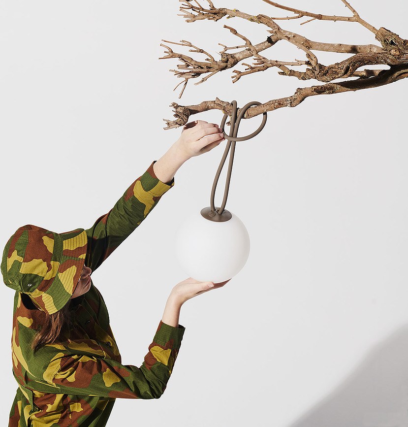 Bolleke Φωτιστικό ασύρματο, ανθρακί