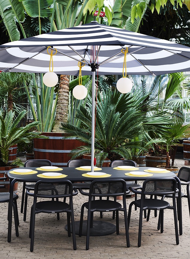 Bolleke Svetilka brezžična, antracitna