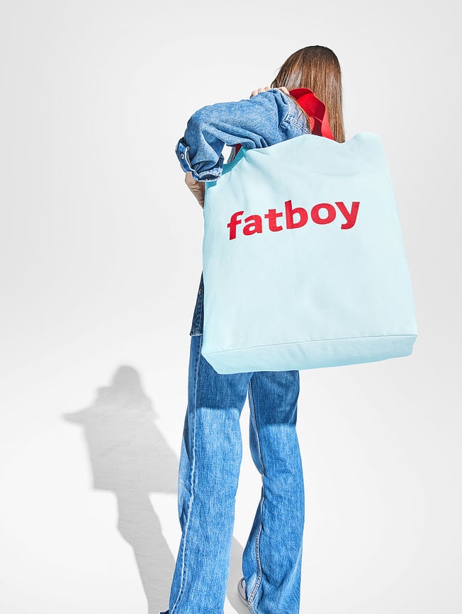 Bolsa Baggy, azul claro