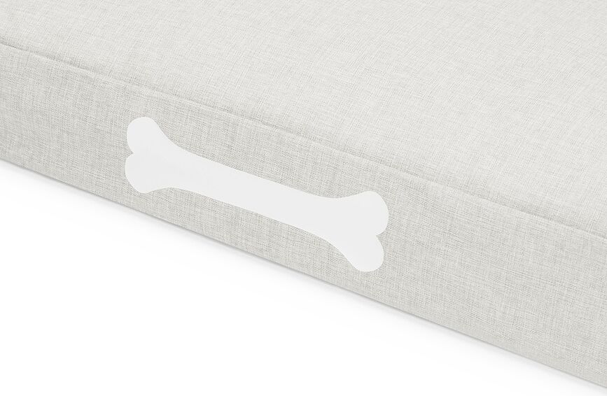 Cama para Perro de Olefin Doggielounge, 120 x 75 cm, gris oscuro