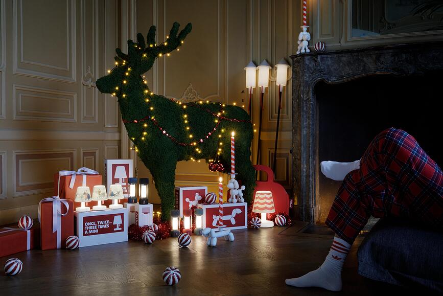 Can-Dolly Κηροπήγιο, γαλάζιο