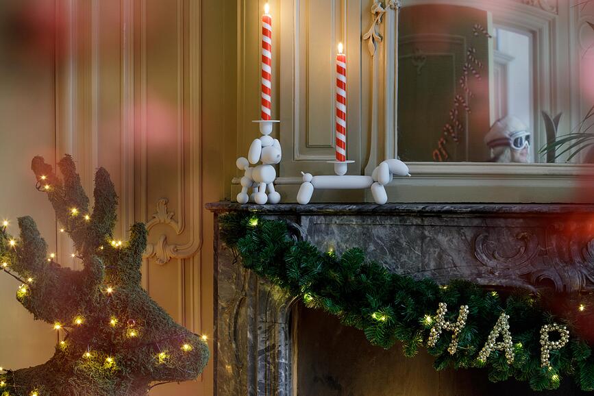 Can-Dolly Svečnik, svetlo moder