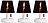 Cappie Mini Candle Light Sjenila za lampe Edison The Mini 3 kom.