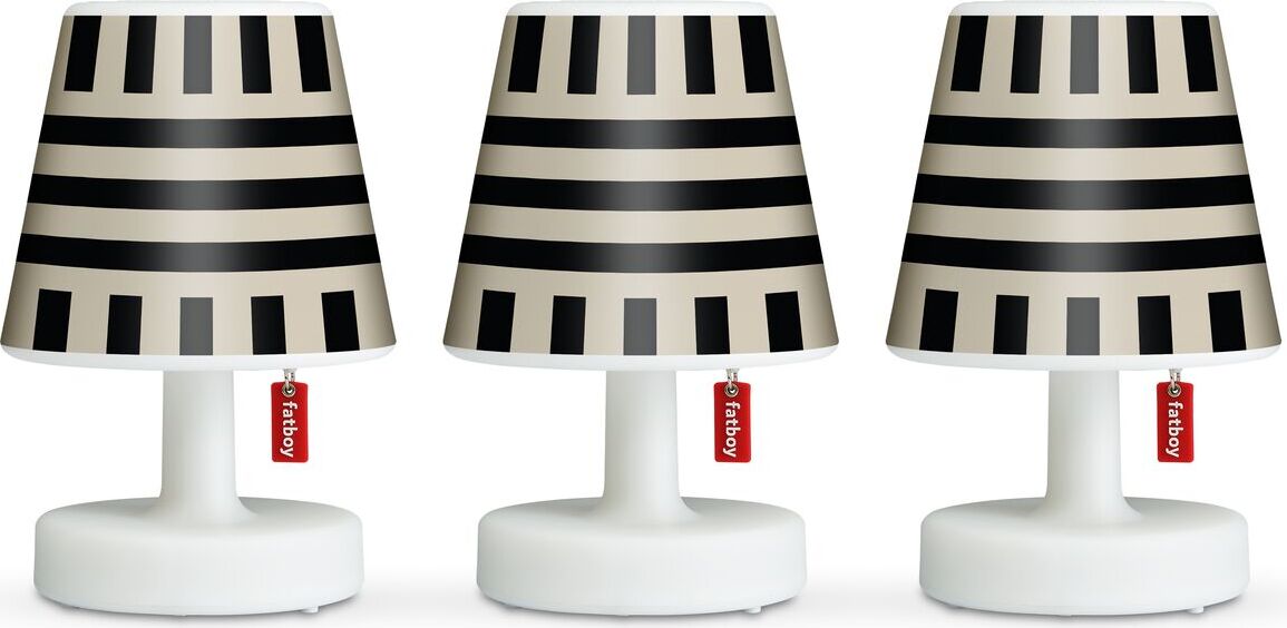 Cappie Mini Stripe-Me-Crazy Lampenschirme für Lampen Edison The Mini 3 St.