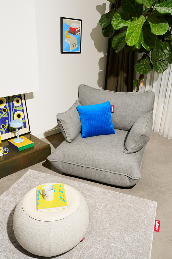 Cojín calefactable de terciopelo Hotspot Quadro Line, lila