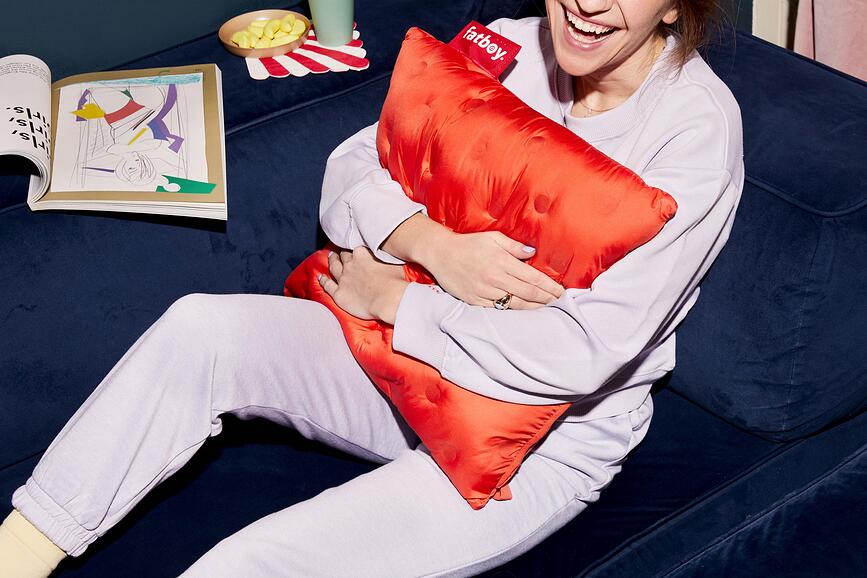 Cojín calefactable Hotspot Quadro, marrón toffee