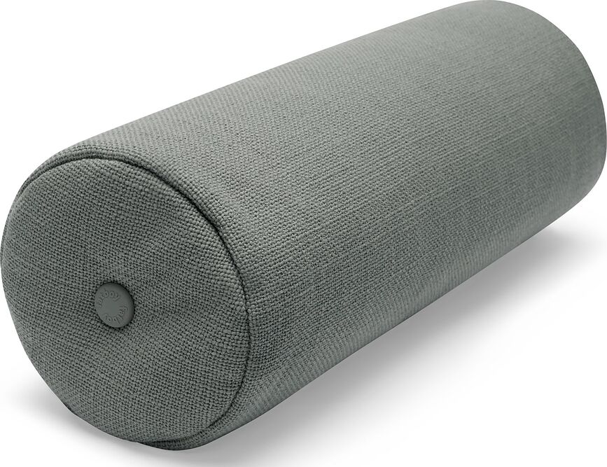 Cojín Rulo Puff Weave Rolster, gris