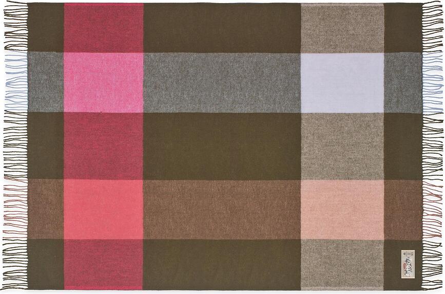 Colour Blend Rhubarb Takaró 130 x 185 cm