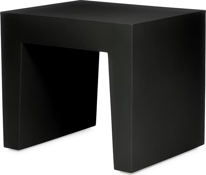 Concrete Seat Hocker schwarz recycelt