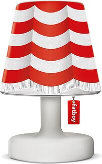 Cooper Cappie Stripe Curtain Red Lambivari Edison The Petit lambi jaoks