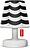 Copertura per lampada Cooper Cappie Stripe Curtain Black per la lampada Edison The Petit