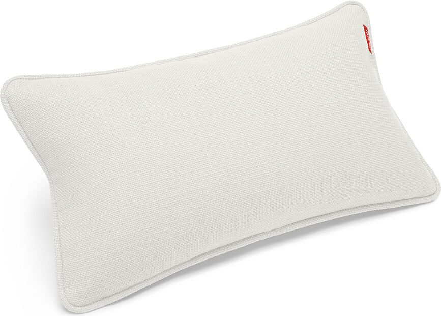 Cuscino Puff Weave calce bianca