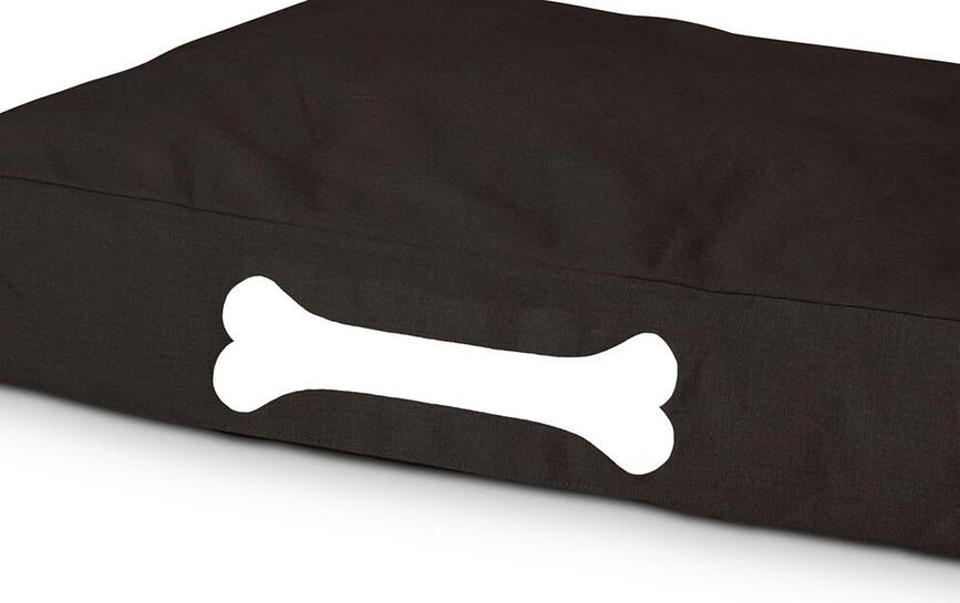 Doggielounge Canvas hundeseng S 80 x 60 cm, brun