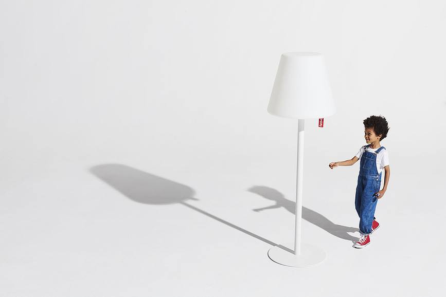 Edison the Giant Lampadaire, blanc