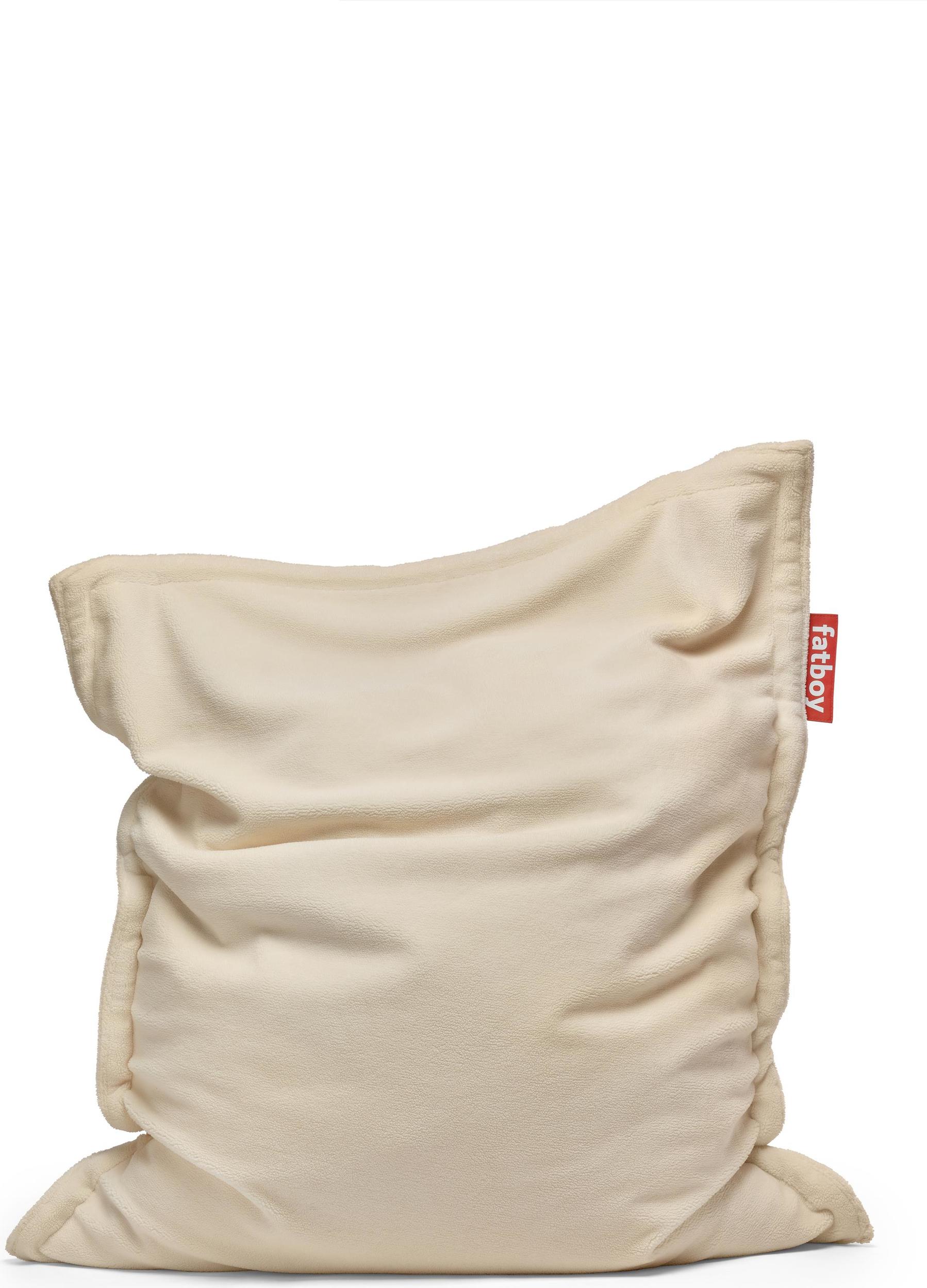 Fatboy The Original Slim Teddy Pouf cremefarbig