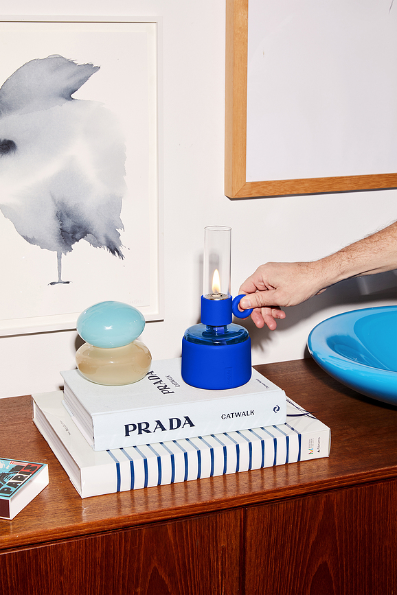 Flamtastique XS Λάμπα λαδιού, μαύρη