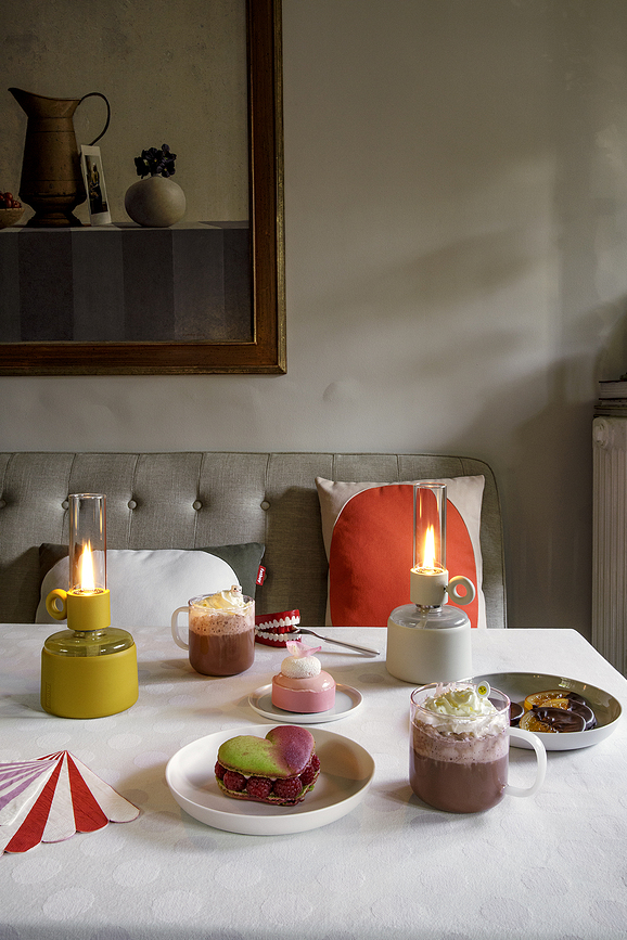 Flamtastique Lampe à huile XS, lilas