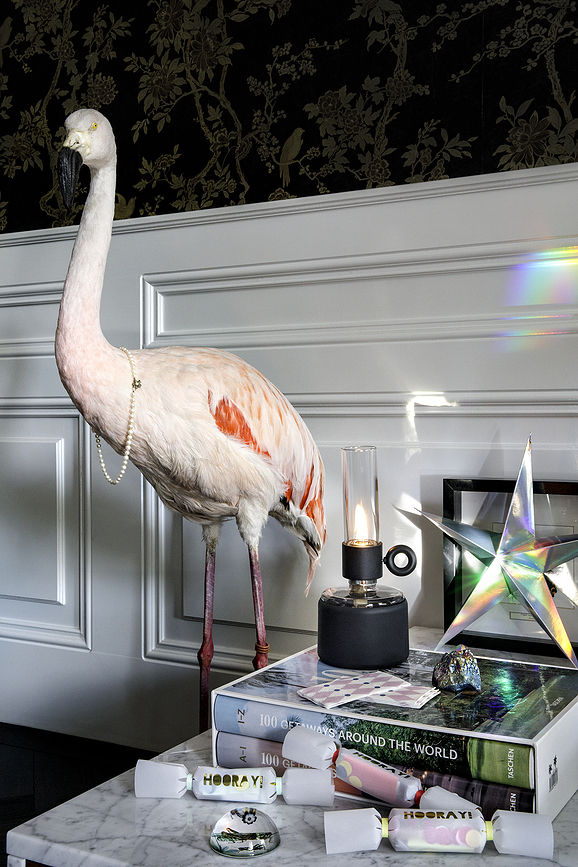 Flamtastique Lampe à huile XS, lilas