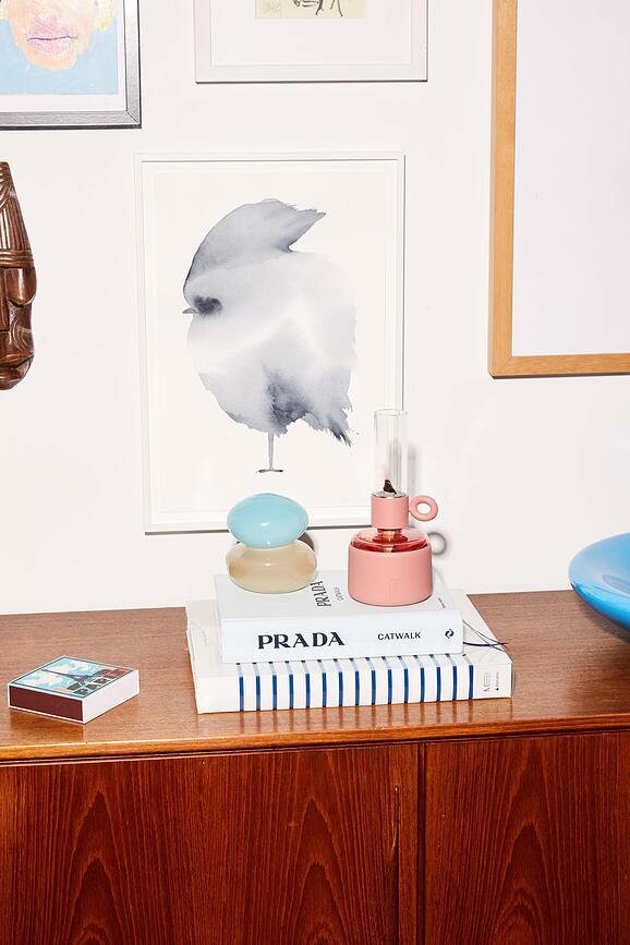 Flamtastique Lampe à huile XS, lilas