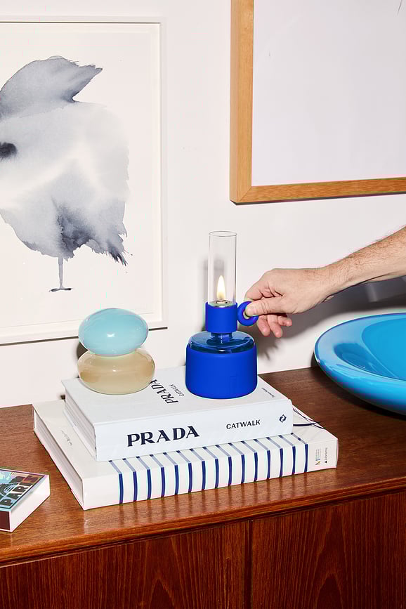 Flamtastique XS Oljna svetilka, črna