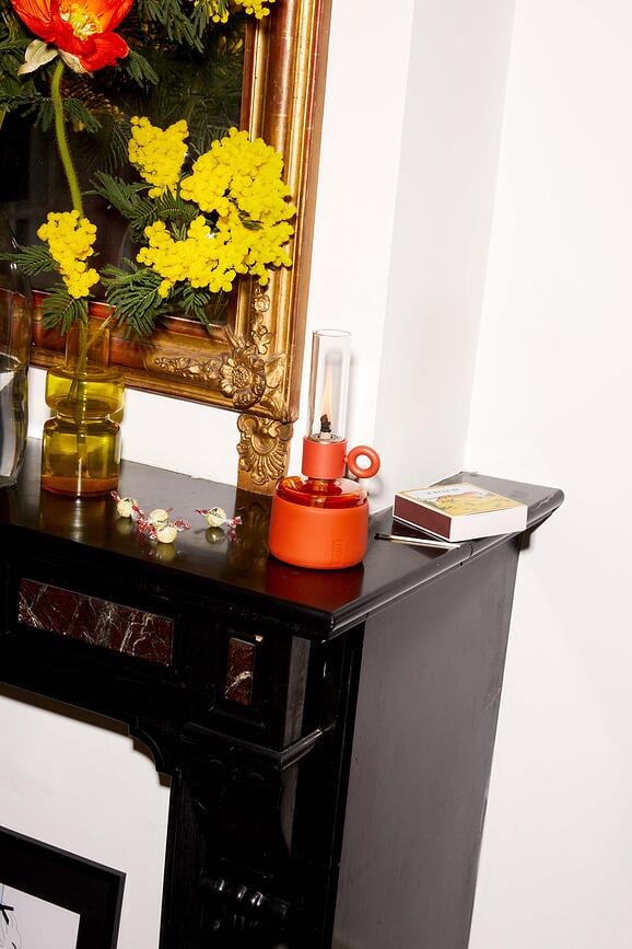 Flamtastique XS Oljna svetilka, črna