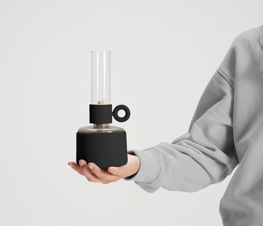 Flamtastique Uljna Lampa XS crna