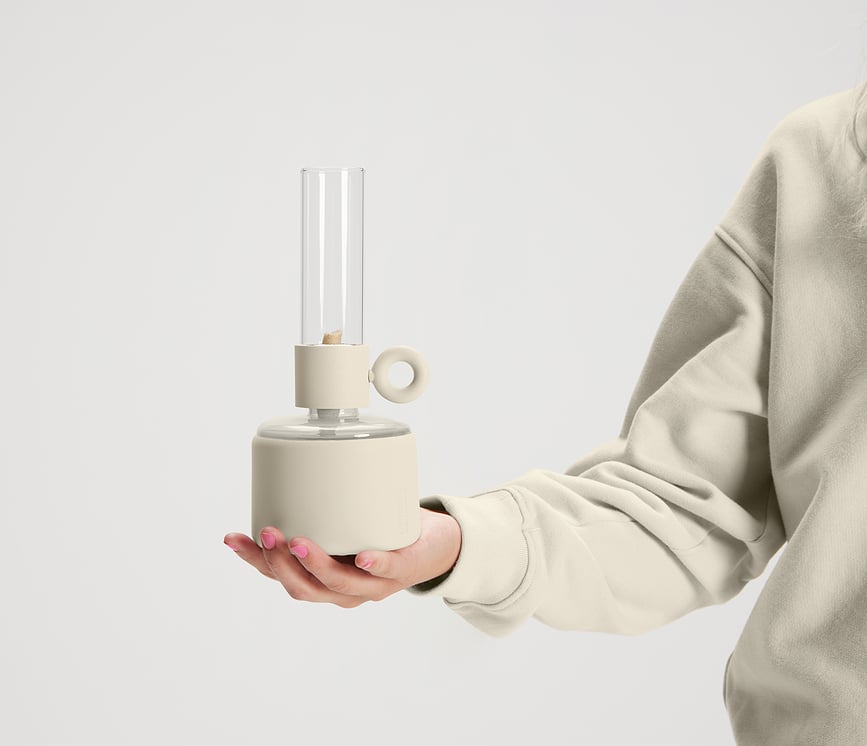 Flamtastique Uljna Lampa XS crna