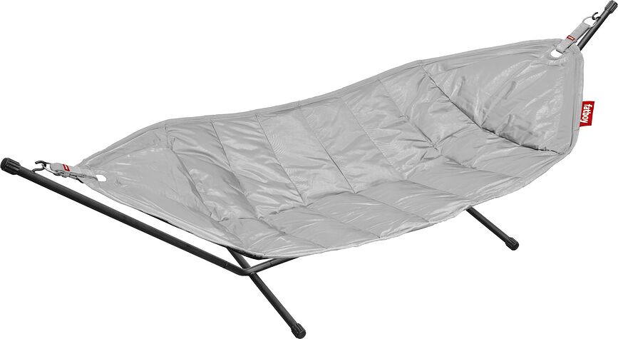 Hamaca con soporte Headdemock, gris claro