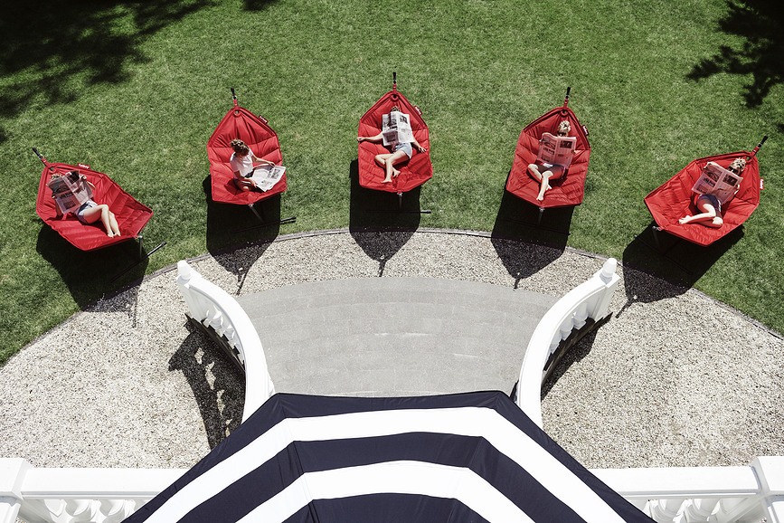 Headdemock ΑΙΩΡΑ με βάση, γαλάζια