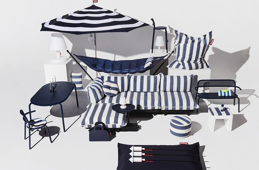 Headdemock Hamak s stojalom, svetlo moder