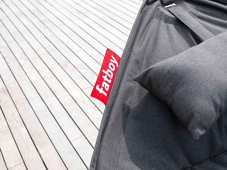 Headdemock Superb Deluxe Hamac avec support, oreiller et housse, à rayures marron et crème