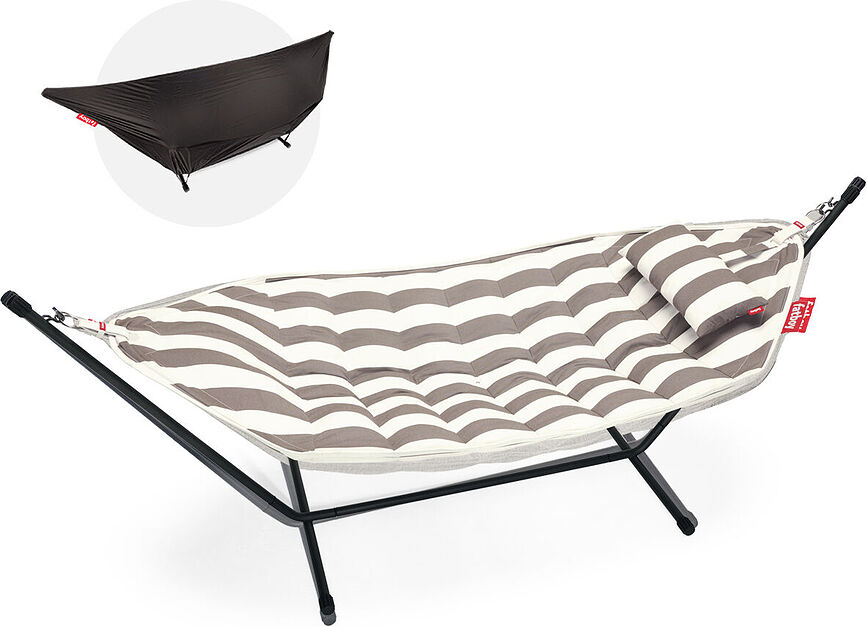Headdemock Superb Deluxe Hamac avec support, coussin et housse de protection