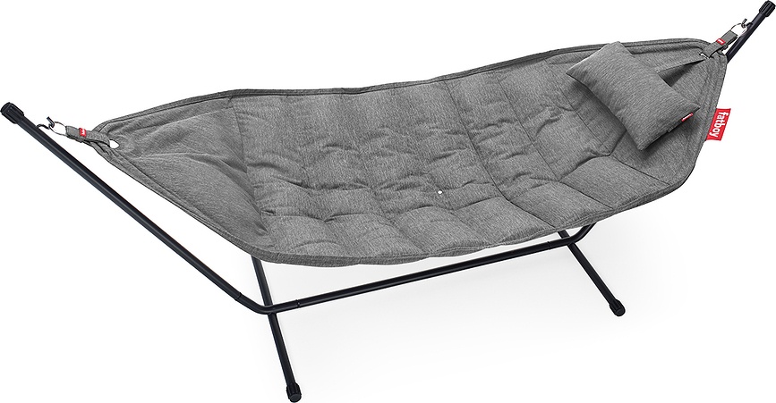 Headdemock Superb Hamac avec support et coussin, gris