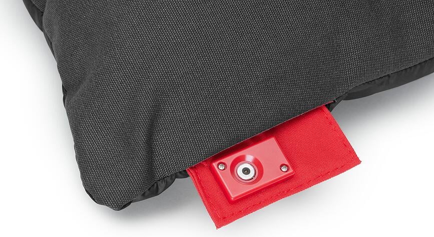 Hotspot Lungo Coussin Chauffant, gris brumeux