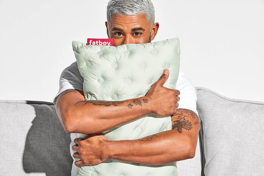 Hotspot Lungo Θερμαινόμενο Μαξιλάρι, γκρι ομίχλης