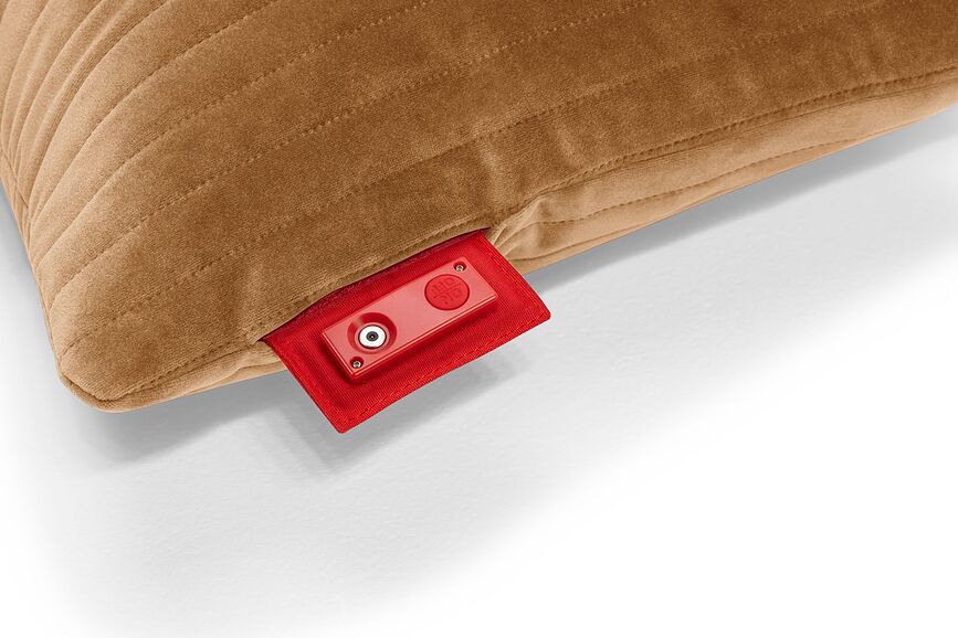 Hotspot Quadro Line Velvet Grejna blazina, lila