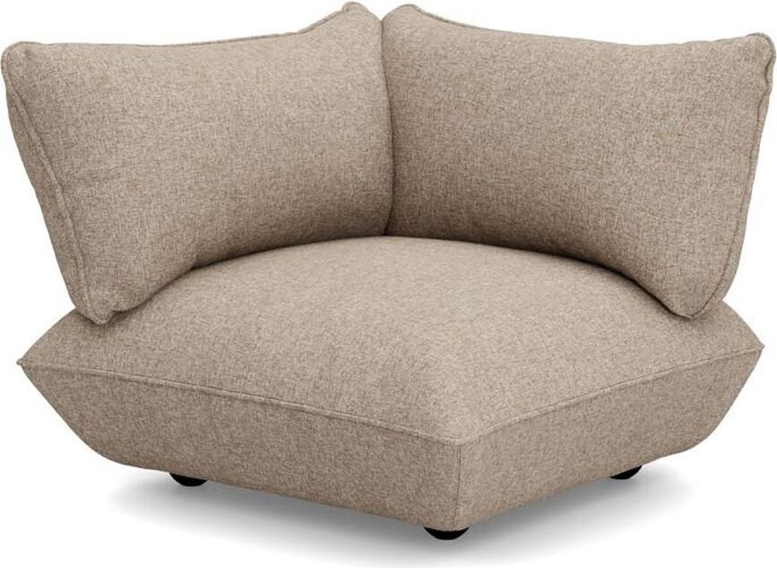 Housse de canapé d'angle Sumo Boucle, verte, recyclée