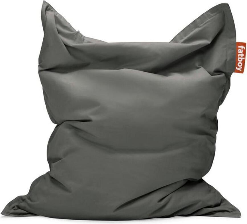 Housse de pouf The Original Canvas, gris foncé