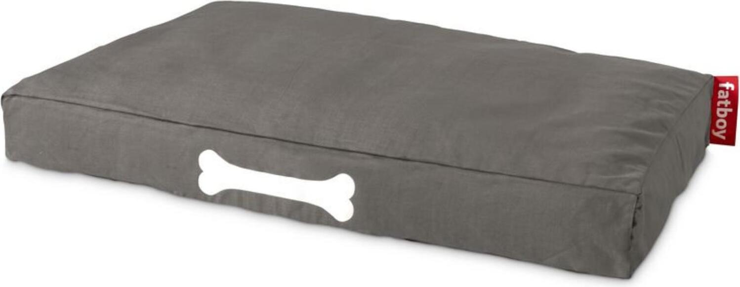 Hundebett Doggielounge Canvas L 120 x 80 cm, grau