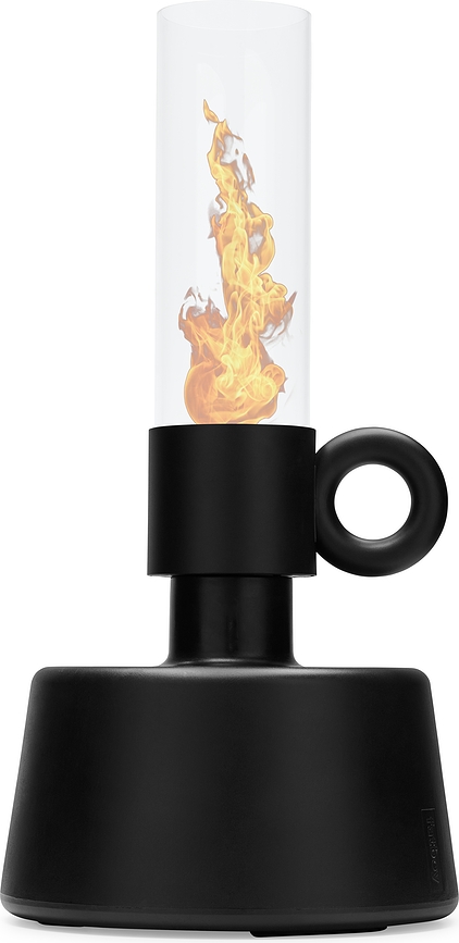 Lampada ad olio Flamtastique 115 cm color antracite per bioetanolo