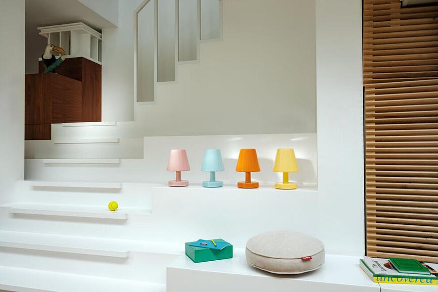 Lampada da tavolo senza fili Edison the Ambiance 25,3 cm, gialla