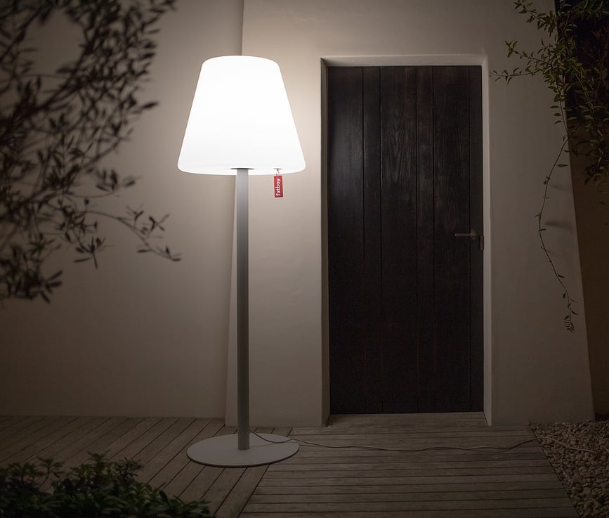 Lámpara de Pie Edison The Giant, blanca