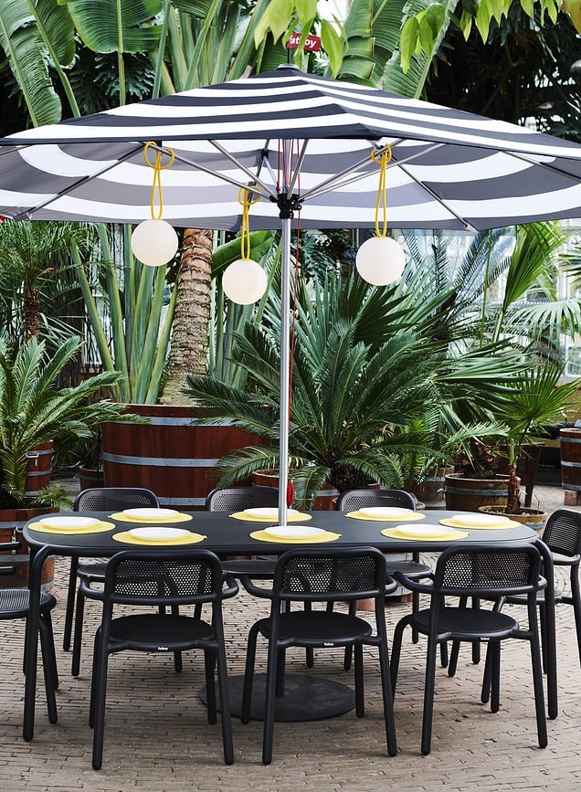 Lámpara inalámbrica Bolleke, color topo