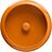 Lampe sans fil Oloha 37,5 cm, orange