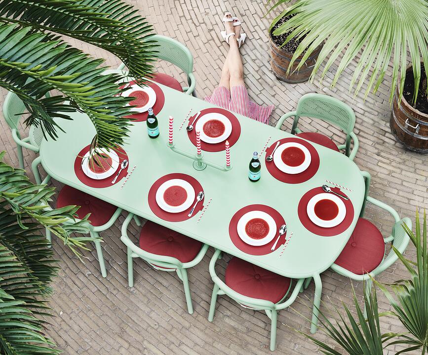 Manteles Individuales Place-we-met, antracita, 2 unidades