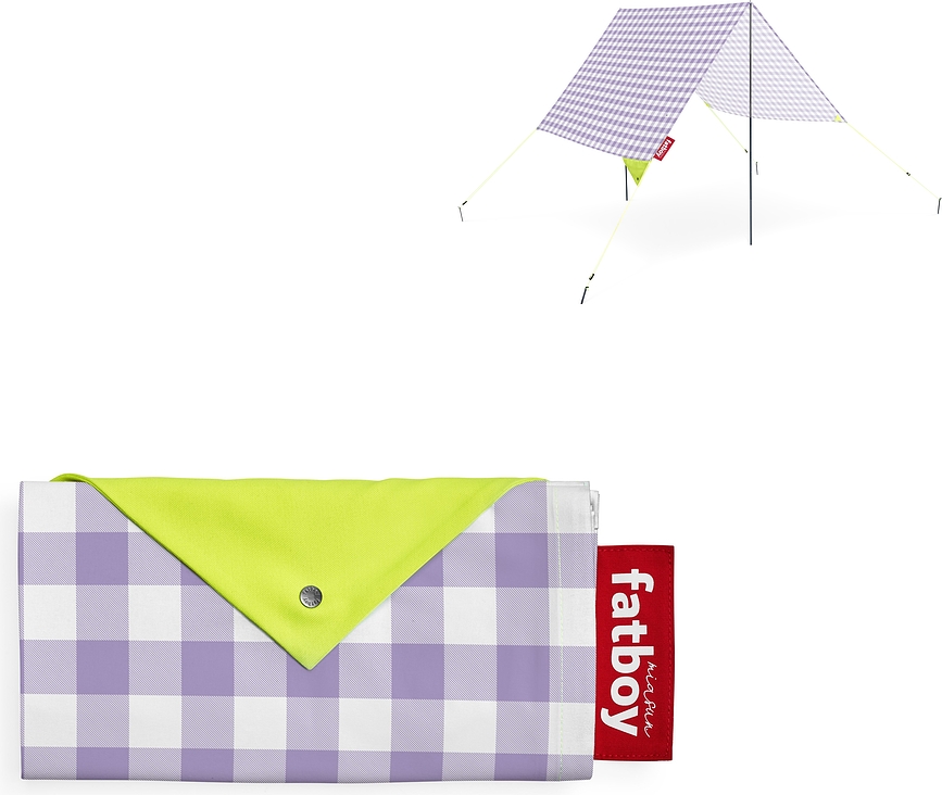 Miasun Abri de Plage, motif Vichy